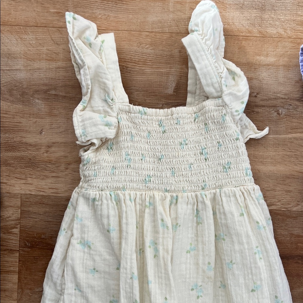 Cat & Jack Cream and Purple Kids Dresses - Picture 3 of 5